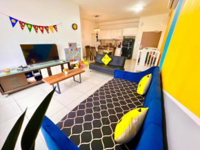 Legoland-8min walk at Kairos Comfort Spacious Suite for Families 1-12pax